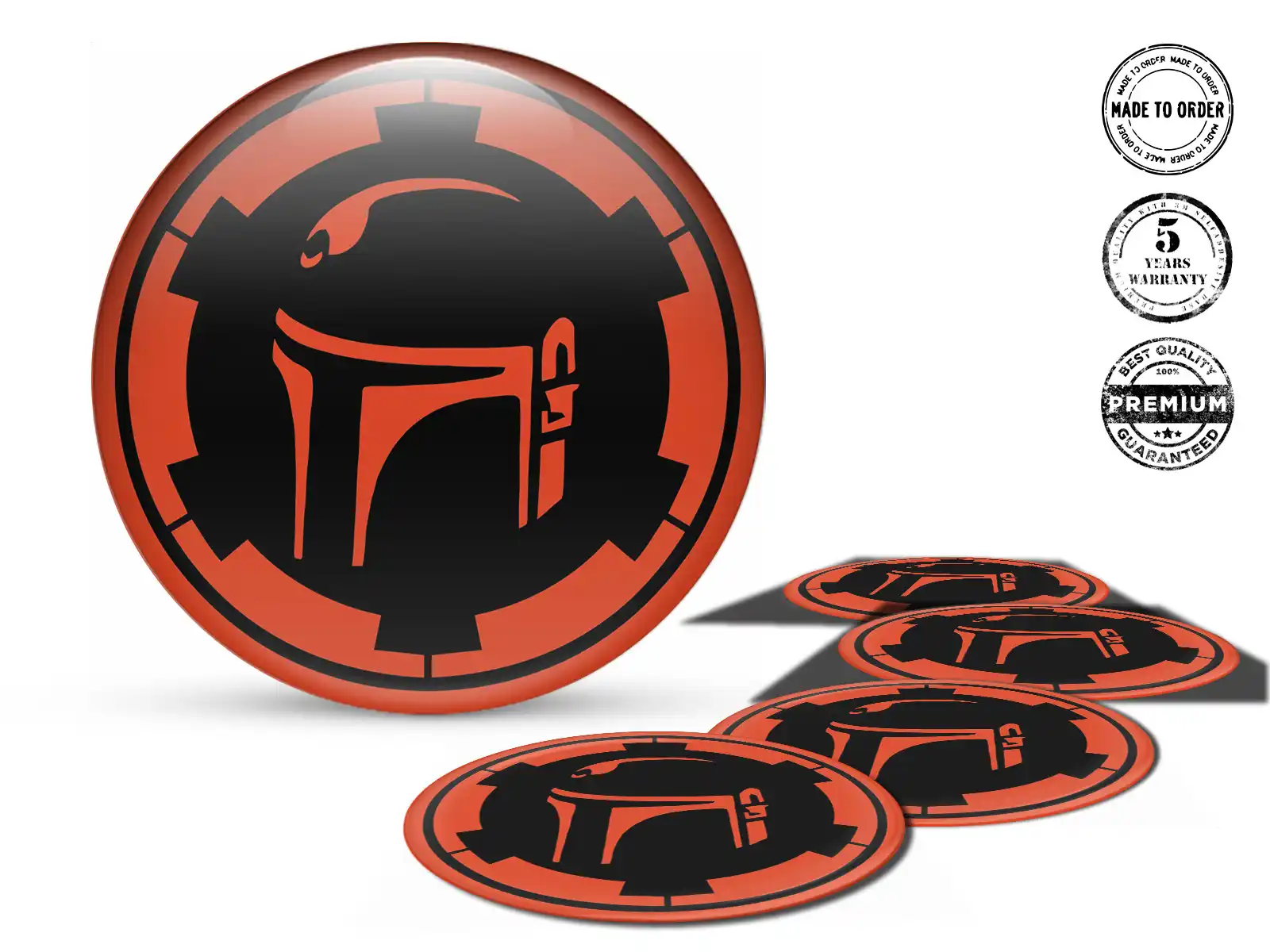 Gewölbte Emblem Premium Ausgabe Tuning Stil